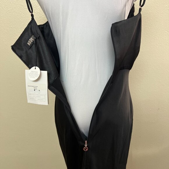 Nookie Dream Draped Gown Medium in Black $299 - Picture 10 of 11